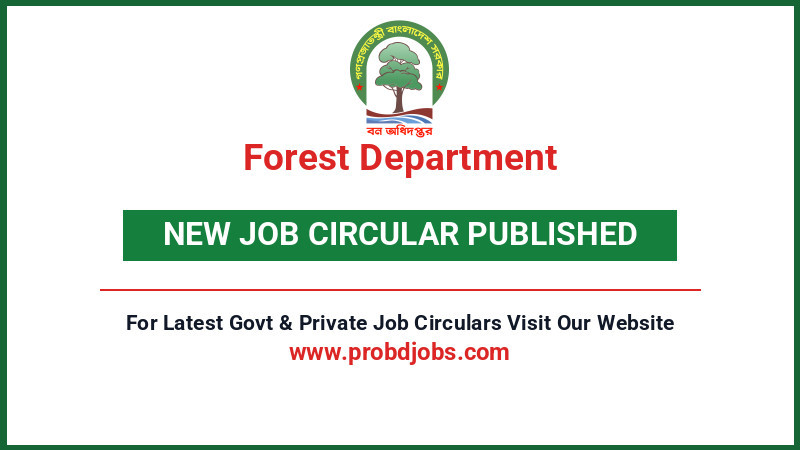 Forest Department Job Circular 2026